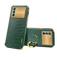 Handyhülle Hülle Luxus Leder Schutzhülle XD3 für Oppo K9 Pro 5G Grün