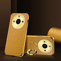 Handyhülle Hülle Luxus Leder Schutzhülle XD3 für Realme 11 Pro 5G Gelb