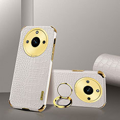 Handyhülle Hülle Luxus Leder Schutzhülle XD3 für Realme 11 Pro 5G Weiß