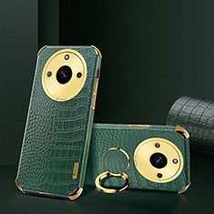 Handyhülle Hülle Luxus Leder Schutzhülle XD3 für Realme 11 Pro+ Plus 5G Grün