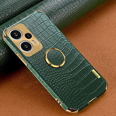 Handyhülle Hülle Luxus Leder Schutzhülle XD3 für Xiaomi Poco F5 5G Grün