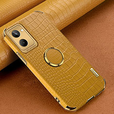 Handyhülle Hülle Luxus Leder Schutzhülle XD4 für Realme 10 4G Gelb