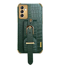 Handyhülle Hülle Luxus Leder Schutzhülle XD5 für Samsung Galaxy A25 5G Grün