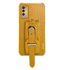 Handyhülle Hülle Luxus Leder Schutzhülle XD5 für Samsung Galaxy A41 Gelb