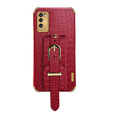 Handyhülle Hülle Luxus Leder Schutzhülle XD5 für Samsung Galaxy A41 Rot