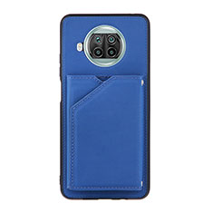Handyhülle Hülle Luxus Leder Schutzhülle Y01B für Xiaomi Mi 10i 5G Blau