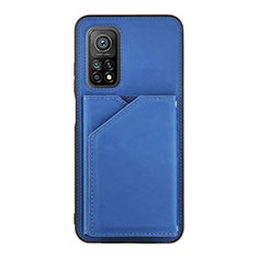 Handyhülle Hülle Luxus Leder Schutzhülle Y01B für Xiaomi Mi 10T 5G Blau
