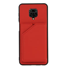 Handyhülle Hülle Luxus Leder Schutzhülle Y01B für Xiaomi Poco M2 Pro Rot