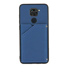 Handyhülle Hülle Luxus Leder Schutzhülle Y01B für Xiaomi Redmi 10X 4G Blau