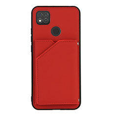 Handyhülle Hülle Luxus Leder Schutzhülle Y01B für Xiaomi Redmi 9C NFC Rot