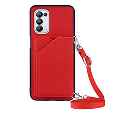 Handyhülle Hülle Luxus Leder Schutzhülle Y02B für OnePlus Nord N200 5G Rot