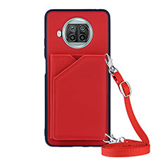 Handyhülle Hülle Luxus Leder Schutzhülle Y02B für Xiaomi Mi 10T Lite 5G Rot