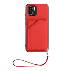 Handyhülle Hülle Luxus Leder Schutzhülle YB2 für Xiaomi Redmi A2 Plus Rot