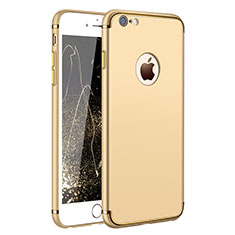 Handyhülle Hülle Luxus Metall Rahmen und Kunststoff für Apple iPhone 6 Plus Gold