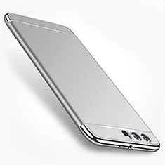 Handyhülle Hülle Luxus Metall Rahmen und Kunststoff für Huawei Honor 9 Premium Silber