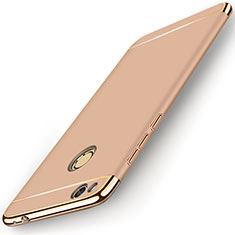 Handyhülle Hülle Luxus Metall Rahmen und Kunststoff für Huawei P9 Lite (2017) Gold