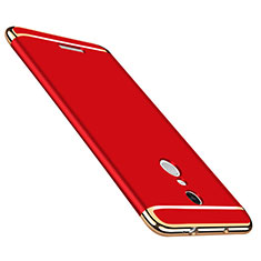 Handyhülle Hülle Luxus Metall Rahmen und Kunststoff für Xiaomi Redmi Note 3 MediaTek Rot
