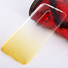 Handyhülle Hülle Schutzhülle Durchsichtig Farbverlauf für Motorola Moto X Style Gelb