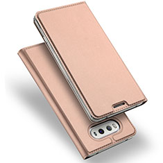 Handyhülle Hülle Stand Tasche Leder für LG V20 Rosegold