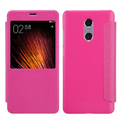 Handyhülle Hülle Stand Tasche Leder für Xiaomi Redmi Pro Pink