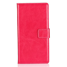 Handyhülle Hülle Stand Tasche Leder L01 für Sony Xperia XZ1 Compact Pink