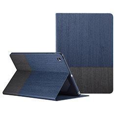 Handyhülle Hülle Stand Tasche Leder L02 für Apple iPad Mini Blau