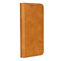 Handyhülle Hülle Stand Tasche Leder L02 für Huawei P30 Pro New Edition Orange
