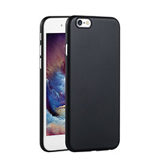 Handyhülle Hülle Ultra Dünn Kunststoff Schutzhülle Matt für Apple iPhone 6S Plus Schwarz
