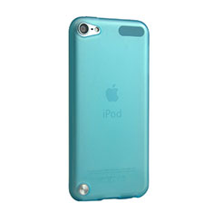 Handyhülle Hülle Ultra Dünn Schutzhülle Durchsichtig Transparent Matt für Apple iPod Touch 5 Hellblau