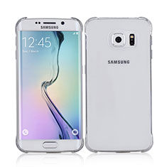 Handyhülle Hülle Ultra Dünn Schutzhülle Durchsichtig Transparent Matt für Samsung Galaxy S6 Edge SM-G925 Weiß