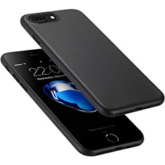 Handyhülle Hülle Ultra Dünn Schutzhülle Matt für Apple iPhone 7 Plus Schwarz
