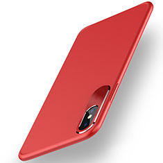 Handyhülle Hülle Ultra Dünn Schutzhülle Matt für Apple iPhone X Rot
