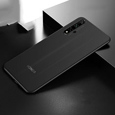Handyhülle Hülle Ultra Dünn Schutzhülle Tasche Durchsichtig Transparent Matt H01 für Huawei Honor 20S Schwarz
