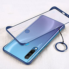 Handyhülle Hülle Ultra Dünn Schutzhülle Tasche Durchsichtig Transparent Matt H03 für Huawei Nova 4e Blau