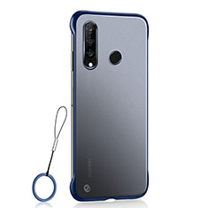 Handyhülle Hülle Ultra Dünn Schutzhülle Tasche Durchsichtig Transparent Matt H05 für Huawei P30 Lite Blau