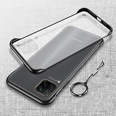 Handyhülle Hülle Ultra Dünn Schutzhülle Tasche Durchsichtig Transparent Matt U01 für Huawei Nova 7i Schwarz