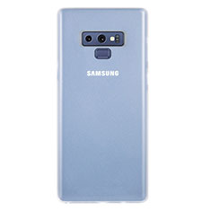 Handyhülle Hülle Ultra Dünn Schutzhülle Tasche Durchsichtig Transparent Matt U01 für Samsung Galaxy Note 9 Weiß
