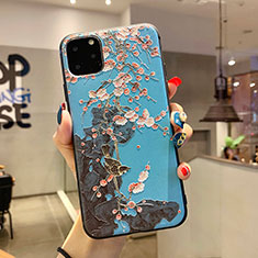 Handyhülle Silikon Hülle Gummi Schutzhülle Blumen H20 für Apple iPhone 11 Pro Max Plusfarbig