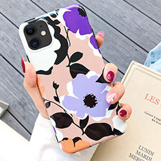 Handyhülle Silikon Hülle Gummi Schutzhülle Blumen S03 für Apple iPhone 11 Plusfarbig