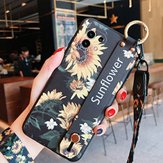 Handyhülle Silikon Hülle Gummi Schutzhülle Flexible Blumen für Xiaomi Mi 11 5G Gelb
