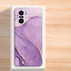 Handyhülle Silikon Hülle Gummi Schutzhülle Flexible Modisch Muster für Xiaomi Mi 11i 5G Violett