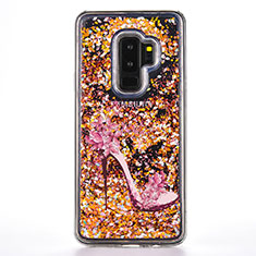 Handyhülle Silikon Hülle Gummi Schutzhülle Flexible Modisch Muster K01 für Samsung Galaxy S9 Plus Pink