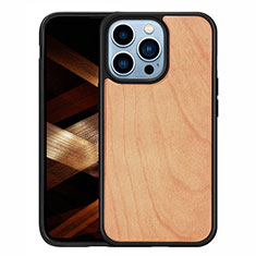 Handyhülle Silikon Hülle Gummi Schutzhülle Flexible Modisch Muster S03 für Apple iPhone 14 Pro Max Orange