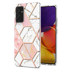 Handyhülle Silikon Hülle Gummi Schutzhülle Flexible Modisch Muster Y01B für Samsung Galaxy A05s Rosa