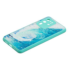 Handyhülle Silikon Hülle Gummi Schutzhülle Flexible Modisch Muster Y01X für Samsung Galaxy S20 Ultra 5G Grün