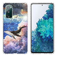 Handyhülle Silikon Hülle Gummi Schutzhülle Flexible Modisch Muster Y04B für Samsung Galaxy S20 Lite 5G Plusfarbig