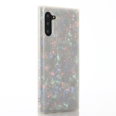 Handyhülle Silikon Hülle Gummi Schutzhülle Modisch Muster D01 für Samsung Galaxy Note 10 Plusfarbig
