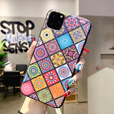 Handyhülle Silikon Hülle Gummi Schutzhülle Modisch Muster H03 für Apple iPhone 11 Pro Max Plusfarbig