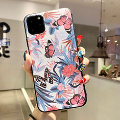 Handyhülle Silikon Hülle Gummi Schutzhülle Modisch Muster H06 für Apple iPhone 11 Pro Rosa