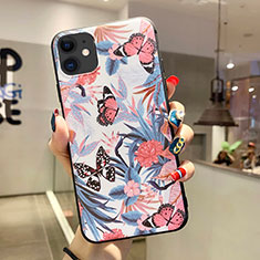 Handyhülle Silikon Hülle Gummi Schutzhülle Modisch Muster H06 für Apple iPhone 11 Rosa